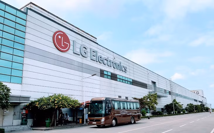 Nhà máy của LG tại Hải Phòng.