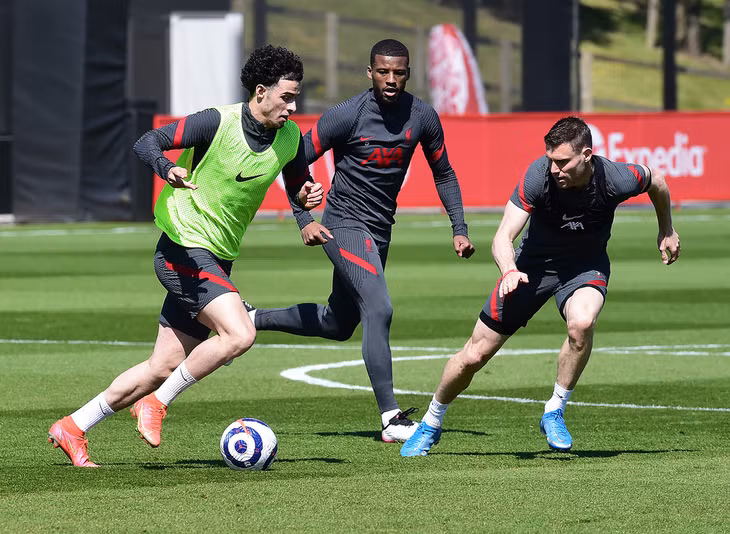 Klopp cho rằng với lịch đấu hiện tại, các cầu thủ đã phải cắt giảm các bài tập. Ảnh: LFC