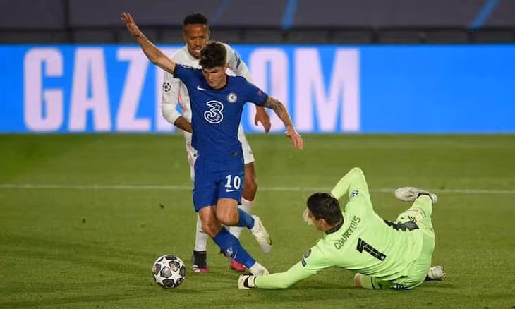 Bàn thắng trên sân khách của Pulisic có thể định đoạt cặp bán kết giữa Chelsea và Real. Ảnh: BPI.