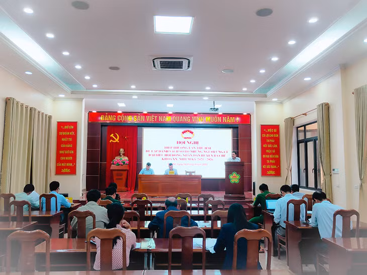Ba Chẽ giới thiệu 60 người ứng cử đại biểu HĐND huyện, nhiệm kỳ 2021-2026