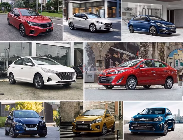 Với 600 triệu, lựa chọn hàng đầu của nhiều người sẽ là những mẫu sedan hạng B.