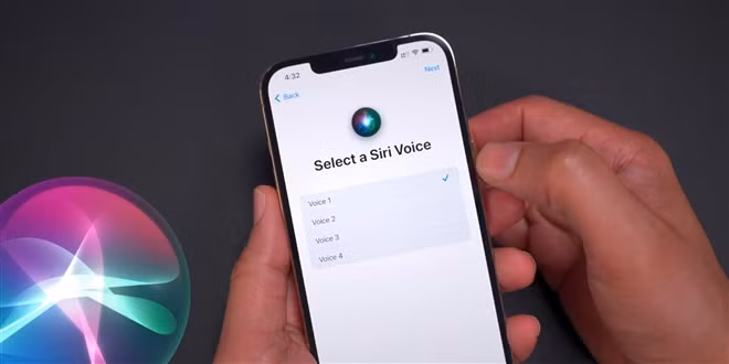 Siri trên iOS 14.5 hỗ trợ đổi giọng, đọc tên người gọi đến. (Ảnh: 9to5mac)