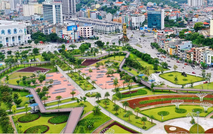 Công viên Lán Bè, TP Hạ Long. Ảnh: Hoàng Nga.