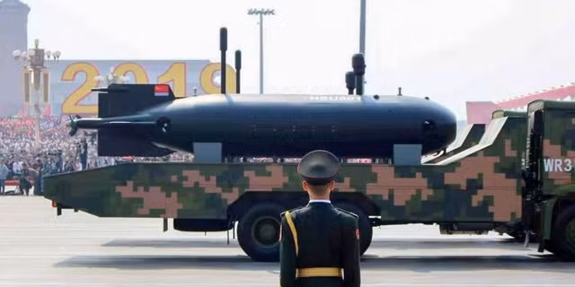 Ảnh minh họa tàu ngầm của Trung Quốc (Ảnh: WSJ).