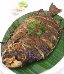 Cá rìa nướng