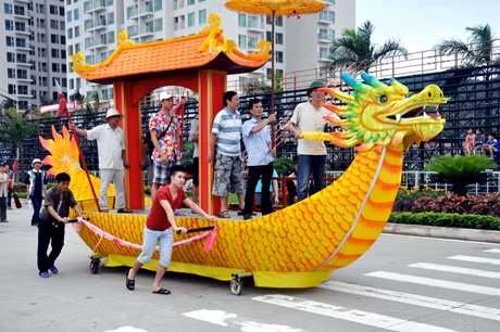 Các mô hình được đưa vào luyện tập.