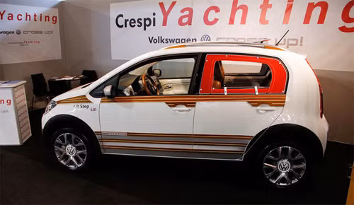 Volkswagen Up của đại lý Stefano Crespi tại Varese, Italy.