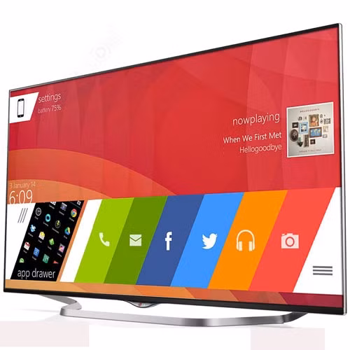 Smart TV đời mới 2014 của LG sử dụng hệ điều hành Web OS.