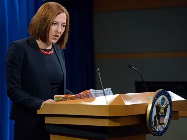 Người phát ngôn Bộ Ngoại giao Mỹ Jen Psaki. (Ảnh: AFP/TTXVN)