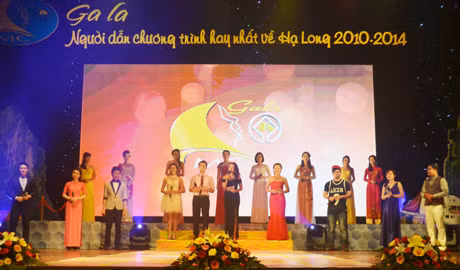 Gương mặt các thí sinh trong Đêm gala nhân kỷ niệm 5 năm cuộc thi người dẫn chương trình hay nhất về Hạ Long (2010-2014)