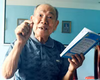 Những hồi ức về Điện Biên Phủ luôn được Đại tá Kiều Văn Kiên ghi chép lại cẩn thận. 