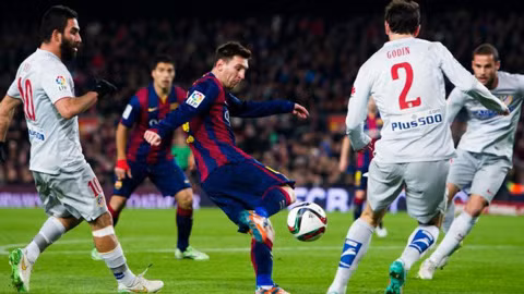 Rất khó để Atletico ngăn được Messi và đồng đội giành chiến thắng