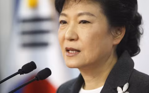 Tổng thống Hàn Quốc Park Geun-hye.