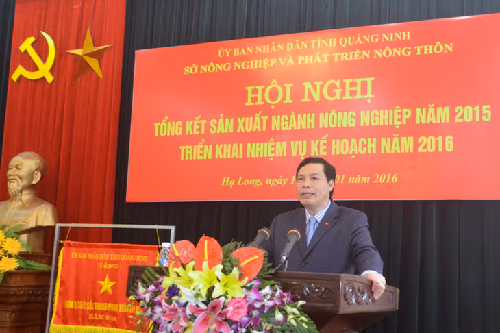 Đồng chí Nguyễn Đức Long, Phó Bí thư Tỉnh ủy, Chủ tịch UBND tỉnh phát biểu chỉ đạo hội nghị