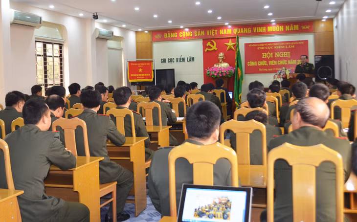Hội nghị triển khai công tác năm 2016 của Chi Cục Kiểm lâm
