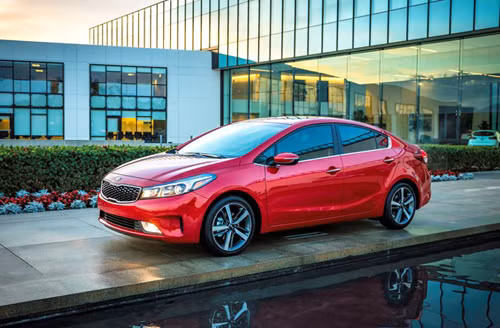 Kia Forte 2017 tại Mỹ.