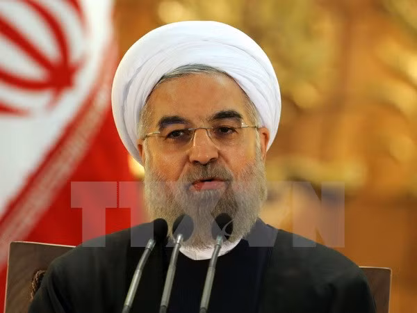 Tổng thống Iran Hassan Rouhani. (Nguồn: AFP/TTXVN)