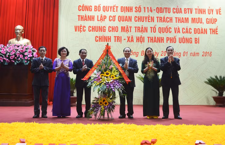 Ra mắt ban lãnh đạo cơ quan chuyên trách tham mưu, giúp việc chung cho Mặt trận tổ quốc và các đoàn thể chính trị xã hội thành phố 