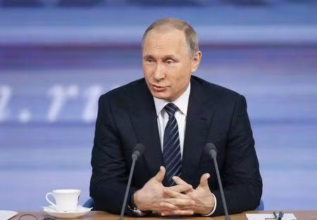 Tổng thống Nga Vladimir Putin (Ảnh Reuters).