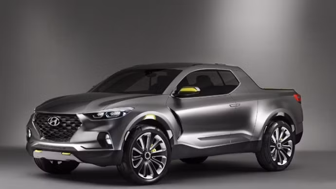  Hyundai Santa Cruz crossover truck concept - Ảnh: Autoblog