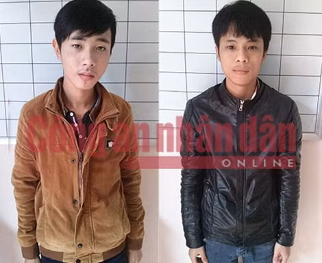 Hai đối tượng Đinh Văn Linh và Nguyễn Đức Hiếu .