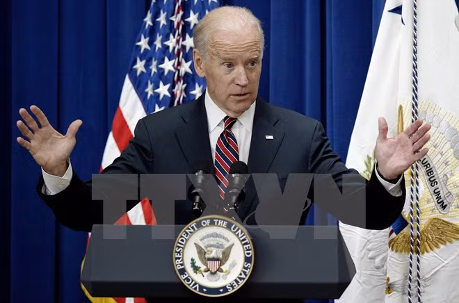 Phó Tổng thống Mỹ John Biden. (Ảnh: AFP/TTXVN)