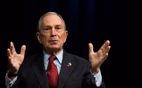 Cựu Thị trưởng New York Michael Bloomberg.