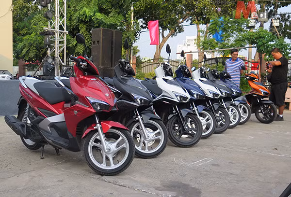 Honda Air Blade có doanh số gấp hơn 7 lần đối thủ trực tiếp.