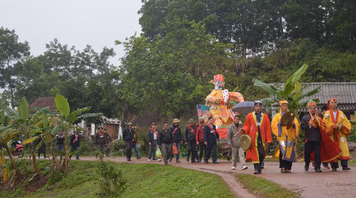 Lễ rước thân.