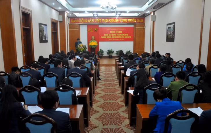 Quang cảnh hội nghị tổng kết.