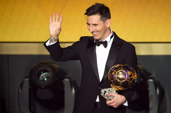 Messi và Quả bóng vàng thứ năm trong sự nghiệp.