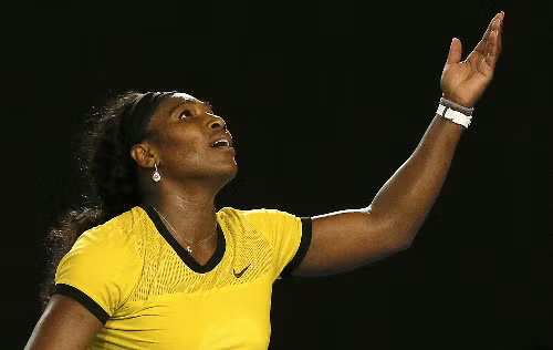 Serena lỡ cơ hội san bằng kỷ lục của Steffi Graf. Ảnh: Reuters.