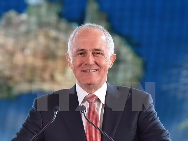Thủ tướng Australia Malcolm Turnbull. (Nguồn: AFp/TTXVN)