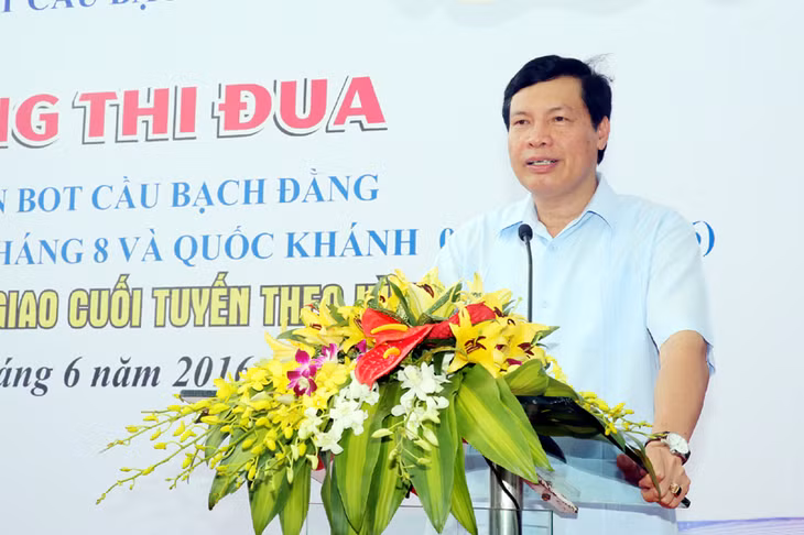 Đồng chí Nguyễn Đức Long, Phó Bí thư Tỉnh uỷ, Chủ tịch UBND tỉnh phát biểu tại Lễ phát động.