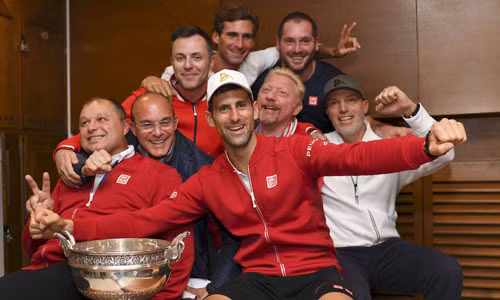 Tuổi thơ khó khăn tiếp thêm sức mạnh để Djokovic tiến tới thành công. Ảnh: Reuters.