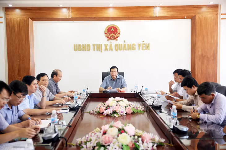 Đồng chí Nguyễn Đức Long, Phó Bí thư Tỉnh ủy, Chủ tịch UBND tỉnh kết luận buổi làm việc.