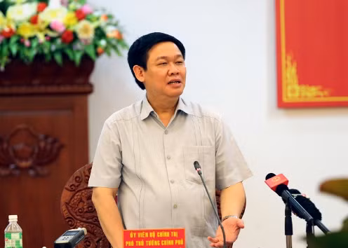 Phó Thủ tướng Vương Đình Huệ kết luận cuộc họp. Ảnh VGP/Thành Chung