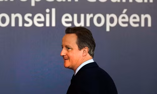 Thủ tướng Anh David Cameron. Ảnh: Reuters.