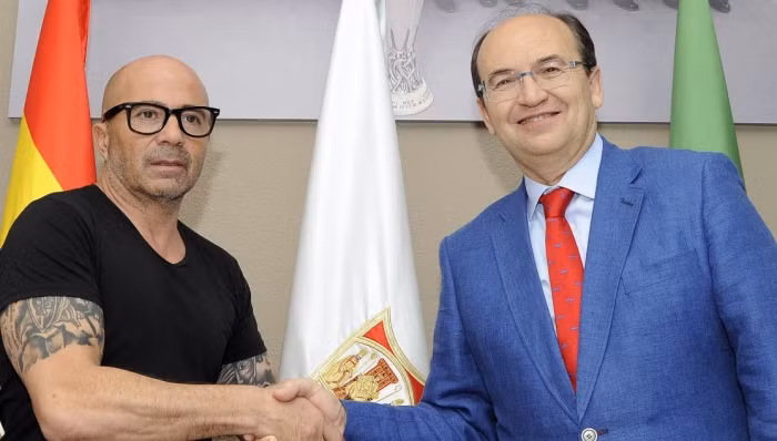 Jorge Sampaoli chính thức dẫn dắt Sevilla. Ảnh: Internet.