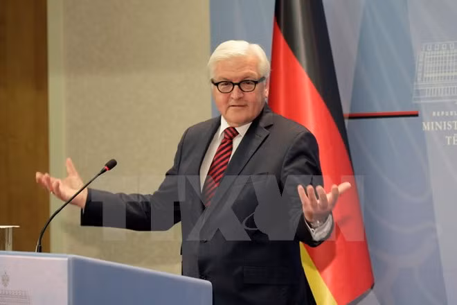 Ngoại trưởng Đức Frank-Walter Steinmeier. (Nguồn: EPA/TTXVN)