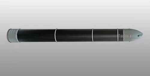 Hình dáng cơ bản của tên lửa Sarmat. Ảnh: Sputnik.