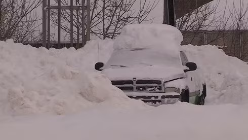 Tuyết dày ở Canada. Ảnh: Shuttercock.