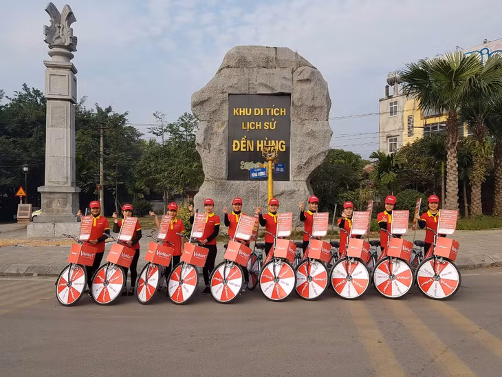 Sự xuất hiện của VinMart+ luôn gây ấn tượng tốt với người dân địa phương