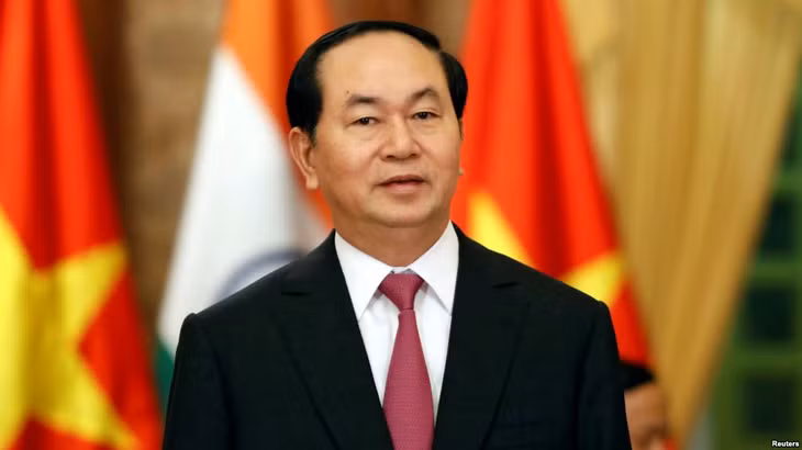 Chủ tịch nước Trần Đại Quang.