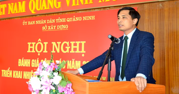 Đồngg chí Vũ Văn Diện, Phó Chủ tịch UBND phải biểu chỉ đạo tại Hội nghị