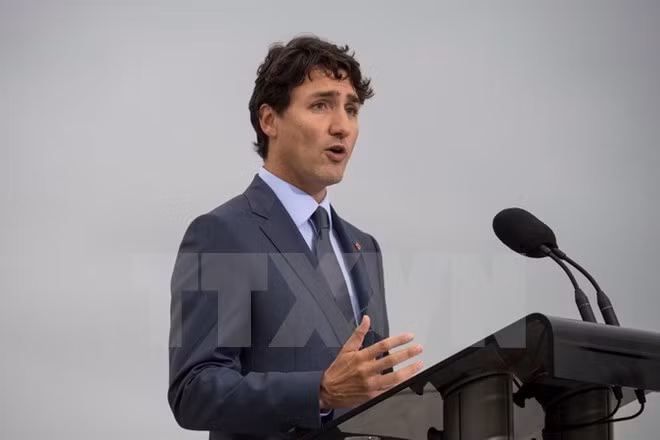 Thủ tướng Canada Justin Trudeau. (Ảnh: AFP/TTXVN)