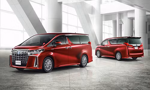 Toyota Alphard phiên bản mới ra mắt tại Nhật Bản từ đầu 2018.