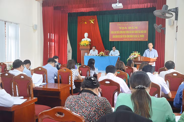 Thị ủy Quảng Yên tổ chức tập