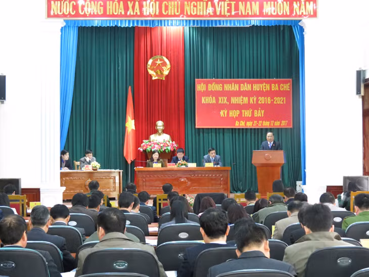 Quang cảnh kỷ họp.