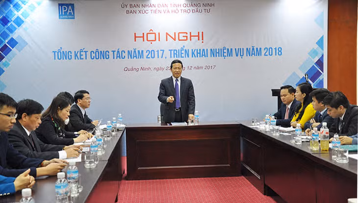 Đồng chí Nguyễn Văn Thành, Phó Chủ tịch UBND tỉnh phát biểu chỉ đạo tại hội nghị.